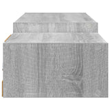 Mobile TV da Parete A parete Sonoma grigio 180 x 28 x 21 cm