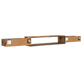 Mobile TV da Parete A parete Rovere Fumo 220 x 28 x 21 cm