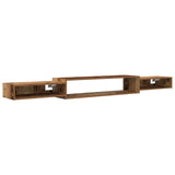 Mobile TV da Parete A parete Legno antico 220 x 28 x 21 cm