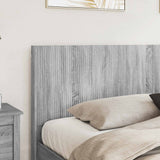 Testiera Letto Grigio Sonoma Legno ingegnerizzato