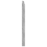 Testiera Letto Grigio Sonoma Legno ingegnerizzato