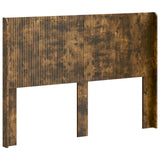 Testiera Letto Rovere Fumo Legno ingegnerizzato