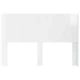 Testiera Letto Bianco Lucido Legno ingegnerizzato