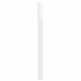 Testiera Letto Bianco Lucido Legno ingegnerizzato