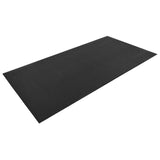 Tappetino di Protezione Sportiva Nero 150 x 75 x 0,6 cm PVC