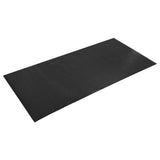 Tappetino di Protezione Sportiva Nero 180 x 75 x 0,6 cm PVC