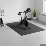 Tappetino di Protezione Sportiva Nero 213 x 152 x 0,6 cm PVC