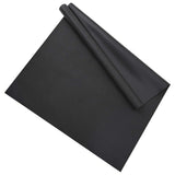 Tappetino di Protezione Sportiva Nero 243 x 152 x 0,6 cm PVC