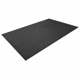 Tappetino di Protezione Sportiva Nero 243 x 152 x 0,6 cm PVC