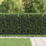 Recinzione a punte Asten Nero 200 x 150 cm