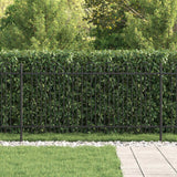 Recinzione ad arco a picchetto Nero 200 x 150 cm