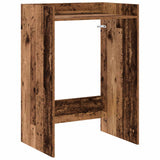 Mobiletto per lavatrice Legno vecchio 67,5 x 48 x 97 cm