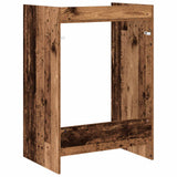 Mobiletto per lavatrice Legno vecchio 67,5 x 48 x 97 cm