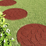 Pietra da Passo 6 pcs Rosso  44 x 2 cm Gomma