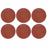 Pietra da Passo 6 pcs Rosso  44 x 2 cm Gomma