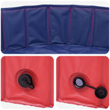 Piscina per Cani Rosso 200 x 30 cm PVC Spesso