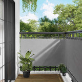 Schermo da balcone Grigio chiaro 100 x 300 cm Tessuto Oxford