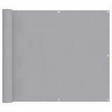 Schermo da balcone Grigio chiaro 100 x 300 cm Tessuto Oxford
