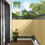 Schermo da balcone Sabbia 120 x 200 cm Tessuto Oxford
