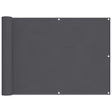 Schermo da balcone Antracite 75 x 200 cm