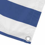 Schermo da balcone Blu e Bianco 110 x 800 cm Tessuto Oxford
