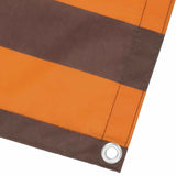 Schermo da balcone Arancione e Marrone 90 x 200 cm