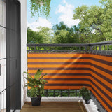 Schermo da balcone Arancione e Marrone 90 x 200 cm