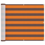 Schermo da balcone Arancione e Marrone 90 x 200 cm