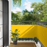 Schermo da balcone Giallo 75 x 200 cm