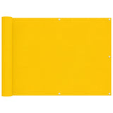 Schermo da balcone Giallo 75 x 200 cm