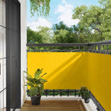Schermo da balcone Giallo 100 x 700 cm Tessuto Oxford