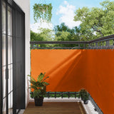 Schermo da balcone Arancione 110 x 500 cm Tessuto Oxford