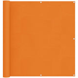 Schermo da balcone Arancione 110 x 500 cm Tessuto Oxford
