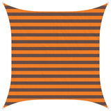 Vela da ombra solare Arancione e Marrone 2 x 2 m