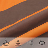 Vela da ombra solare Arancione e Marrone 3,6 x 3,6 m