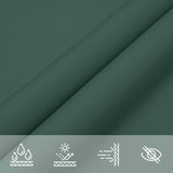 Vela da ombra solare Verde Scuro 6 x 2,5 m