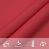 Vela da ombra solare Rosso 6 x 2,5 m 100% Poliestere Oxford