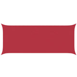 Vela da ombra solare Rosso 6 x 2,5 m 100% Poliestere Oxford