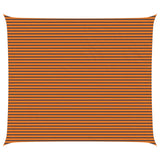 Vela da ombra solare Arancione e Marrone 7 x 6 m