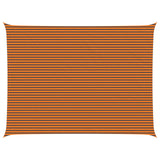 Vela da ombra solare Arancione e Marrone 8 x 6 m