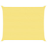 Vela da ombra solare Giallo e Bianco 5 x 4 m