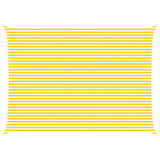 Vela da ombra solare Giallo e Bianco 7 x 5 m