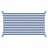 Vela da ombra solare Blu e Bianco 3,5 x 2 m