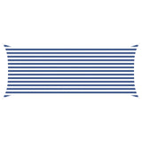 Vela da ombra solare Blu e Bianco 5 x 2 m
