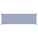 Vela da ombra solare Blu e Bianco 6 x 2 m