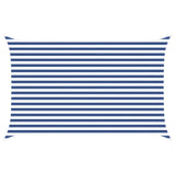 Vela da ombra solare Blu e Bianco 4 x 2,5 m