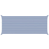 Vela da ombra solare Blu e Bianco 6 x 2,5 m