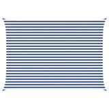 Vela da ombra solare Blu e Bianco 5  3,5 m