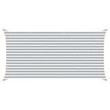 Vela da ombra solare Grigio chiaro e bianco 5 x 2,5 m