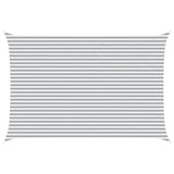 Vela da ombra solare Grigio chiaro e bianco 6 x 4 m